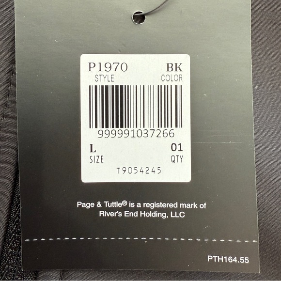 PAGE & TUTTLE - Men's Full Zip Jacket with Fleece Lining - Picture 4 of 8